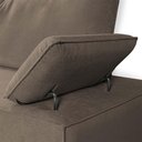 Ver imagem 6 de Sofá Living Braço Articulado Deluxe 2,50m Bouclê Marrom