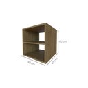 Ver imagem 4 de Mesa de Cabeceira para Quarto / Nicho Suspenso com Prateleira