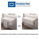 Ver imagem 2 de Bancada para Banheiro Cuba Abaulada L42 com Prateleira 605w Metrópole