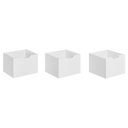 Ver imagem 3 de Nicho Organizador 1478 com Rodizios e 3 Gavetas Branco/Branco
