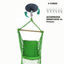 Ver imagem 3 de Mosquetão Giratório Teto para Cadeira Balanço Redondo