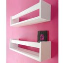 Ver imagem 4 de Combo Prateleiras Nicho Para Livros Estante Multiuso 4un55cm