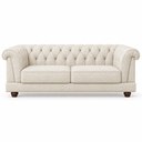 Ver imagem 1 de Sofá Living 3 Lugares 220cm Apso Bouclé Off White - Sallar Home