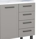 Ver imagem 6 de Gabinete de Aço para Pia 150cm Juno/apolo 4 Gavetas Cozimax Cinza Argila
