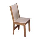 Ver imagem 3 de Conjunto Mesa Retangular Sophia com 6 Cadeiras Melina Fosca Asgard Bege Freijo e Off White