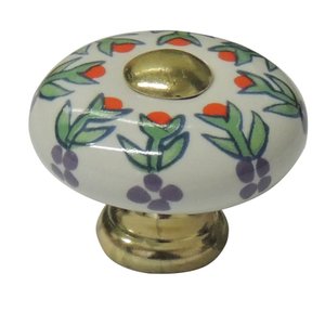 Puxador Cerâmica IL 7032 - Flor - 32MM