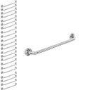 Ver imagem 1 de Barra Alça Apoio 80cm Suporte Anti Queda Kit 48 Uni Aço Inox Segurança Gestante Idoso Box Banheiro C