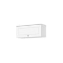 Ver imagem 3 de Armário Aéreo 1 Porta Basculante 100% MDF Pistão a Gás Americana Branco/Fosco