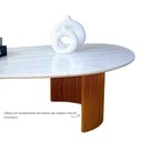 Ver imagem 6 de Mesa de Centro Berlim Orgânico Mármore Espirito Santo MDF 80cm Branco Modelar Art Moveis