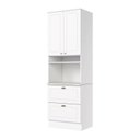 Ver imagem 3 de Torre Quente 01 Forno com 2 Gavetas 100% MDF Americana Branco
