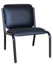 Ver imagem 1 de Sofá para Recepção de Escritório Linha Recepção Plus Preto