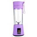 Ver imagem 1 de Mini Liquidificador De Copo Portatil Recarregável Usb - Roxo