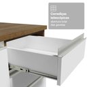 Ver mais imagens de Armário de Cozinha Completa 270cm Rustic/branco Glamy Madesa 16