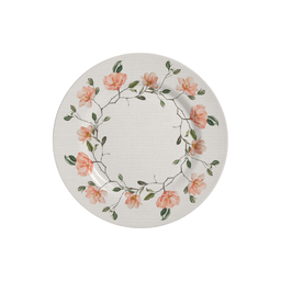 Conjunto com 6 Pratos Sobremesa Acetinado Magnolia By Aurora Ø21cm Alleanza Cerâmica - 1