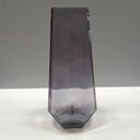 Ver imagem 7 de Vaso Decorativo de Vidro Fumê 25x8x8cm Enfeite Sala Mesa Estante Aparador Flores