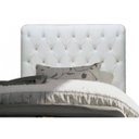 Ver imagem 2 de Cabeceira Paris Para Cama Box Solteiro 90 cm Corino - JS Móveis - Corino Branco