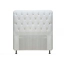 Ver imagem 3 de Cabeceira Paris Para Cama Box Solteiro 90 cm Corino - JS Móveis - Corino Branco