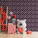Ver imagem 1 de Papel de Parede Infantil - Corações 3 Arte Destaque 2,50 Metros