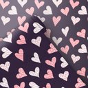 Ver imagem 4 de Papel de Parede Infantil - Corações 3 Arte Destaque 2,50 Metros