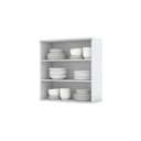 Ver imagem 4 de Armário Aéreo 02 Portas 80cm 100% MDF Branco Americana
