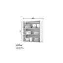 Ver imagem 2 de Armário Aéreo 2 Portas Clássico Americana