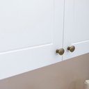 Ver mais imagens de Armário Aéreo 02 Portas 80cm 100% MDF Branco Americana