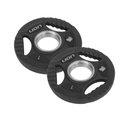 Ver imagem 1 de Par Anilha Olímpica 1 Kg Lion para Musculação Vulcanizada em Aço Maciço Revestido em Borracha