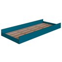 Ver imagem 4 de Cama Infantil Casinha com Auxiliar Infix C06 Aveiro/azul - Mpozenato