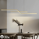 Ver imagem 5 de Luminária Pendente 105cm 22w 3000k Preto 1760lm Ip20 Lumier Colorado