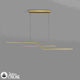 Luminária Pendente 105cm 22w 3000k Preto 1760lm Ip20 Lumier Colorado - 10