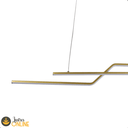 Ver imagem 4 de Luminária Pendente 105cm 22w 3000k Preto 1760lm Ip20 Lumier Colorado