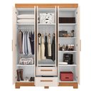 Ver imagem 5 de Guarda-roupa Nt 6015 Freijo com Off White - Notavel