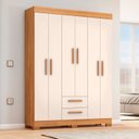 Ver imagem 2 de Guarda-roupa Nt 6015 Freijo com Off White - Notavel