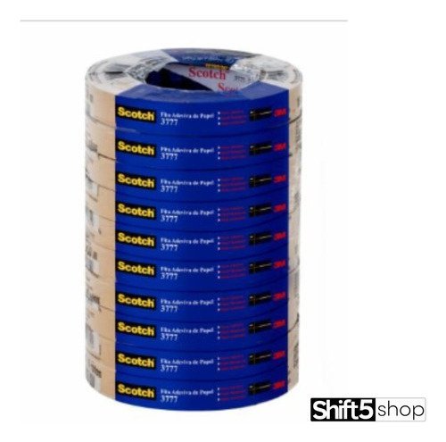 Fita De Empacotamento Scotch Papel Kraft 24x50m 3777 24 Rol - 6