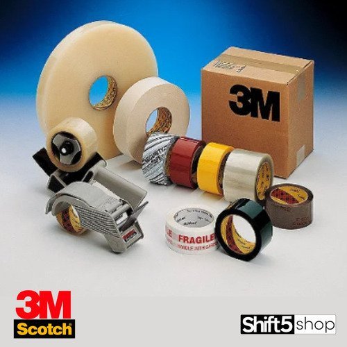 Fita De Empacotamento Scotch Papel Kraft 24x50m 3777 24 Rol - 8