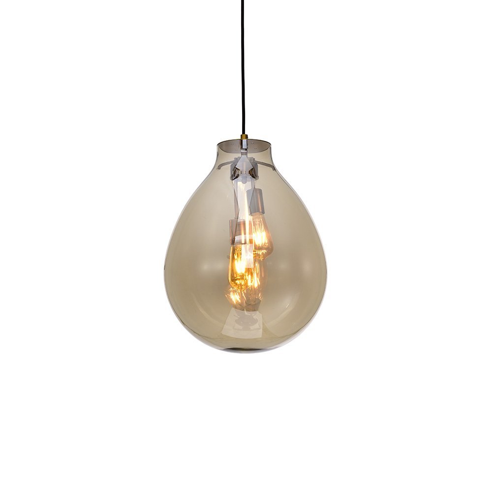 Lustre Pendente Skylight Tommy 3039 M E27 Bivolt Bronze/conhaque Sky-3039m