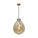 Ver imagem 3 de Lustre Pendente Skylight Tommy 3039 M E27 Bivolt Bronze/conhaque Sky-3039m