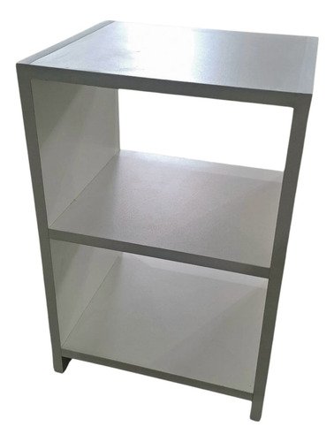 Nicho Mesa de Cabeceira Moderno Compacto 100% Mdf Branco - 5