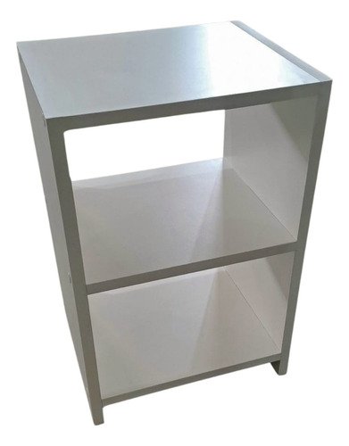 Nicho Mesa de Cabeceira Moderno Compacto 100% Mdf Branco - 6