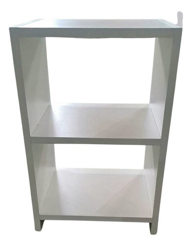 Nicho Mesa de Cabeceira Moderno Compacto 100% Mdf Branco