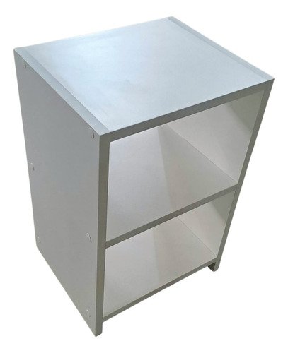 Nicho Mesa de Cabeceira Moderno Compacto 100% Mdf Branco - 3