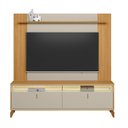 Ver imagem 2 de Rack com Painel para Tv 55 Polegadas com Led Pés em Madeira Maciça Dubai