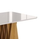 Ver mais imagens de Conjunto Mesa com 6 Cadeiras Orquestra Marrom/Marromle/Off White