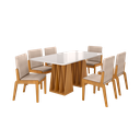 Ver imagem 2 de Conjunto Mesa com 6 Cadeiras Orquestra
