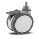 Ver imagem 1 de 2 Rodizio Hospitalar 4 Pol Espiga e Freio Cpte.04f.pu