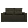 Sofá Retrátil Polo 1,80m Confortavel para Sala Suede Herrero:marrom - 4