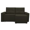 Sofá Retrátil Polo 1,80m Confortavel para Sala Suede Herrero:marrom - 7