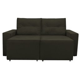 Sofá Retrátil Polo 1,80m Confortavel para Sala Suede Herrero:marrom - 8