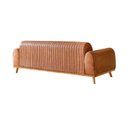 Ver imagem 4 de Sofá Living Átila 2,50m 5 Lugares Courissimo Caramelo