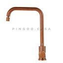 Ver imagem 3 de Torneira Para Cozinha Misturador Monocomando Aço Inox Potengí Pingoo.casa - Cobre